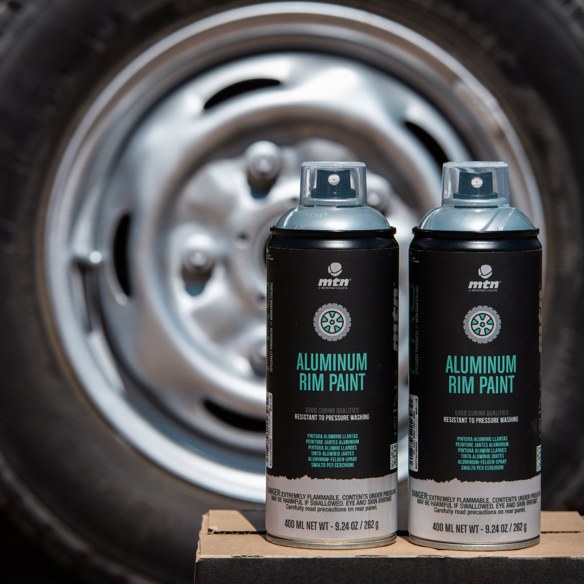MTN Pro Aluminium Wheel Paint 400ml
