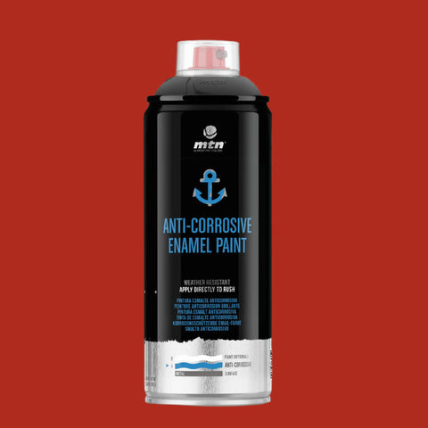 MTN Pro Anti-Corrosive Paint 400ml RAL 3000 Red