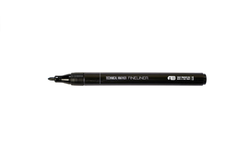 MTN Technical Marker Fineliner Black 1.0mm