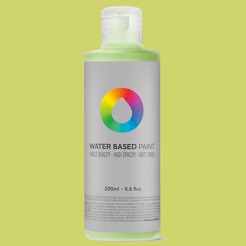 MTN Water Based Brilliant Yellow Green 200ml - AllCity NZ - Spray Paint NZ