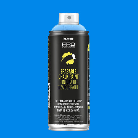 Can of MTN Pro Erasable Chalk Paint Electric Blue
