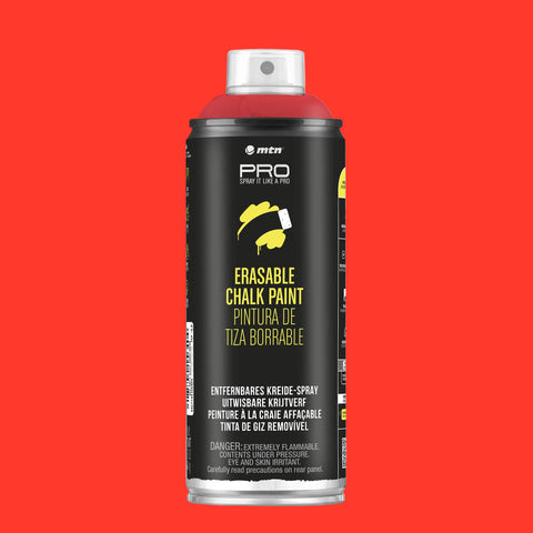 Can of Mtn Pro Erasable Chalk Paint Light Red
