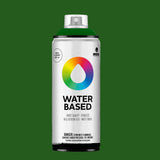 Water-based spray paint brilliant green deep