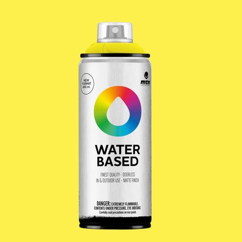 MTN Water Based 400ml Fluorescent Yellow