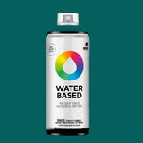 Water-based spray paint can persephone green
