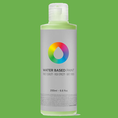 MTN Water Based Brilliant Light Green 200ml - AllCity NZ - Spray Paint NZ