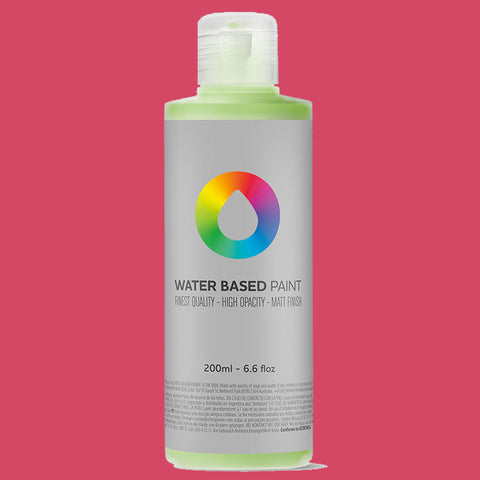 MTN Water Based Paint Quinacridone Magenta 200ml - AllCity NZ - Spray Paint NZ